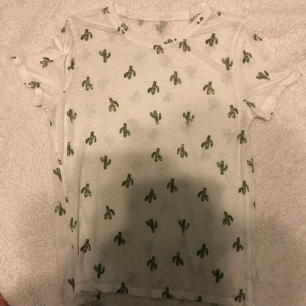 Cactus long tee
